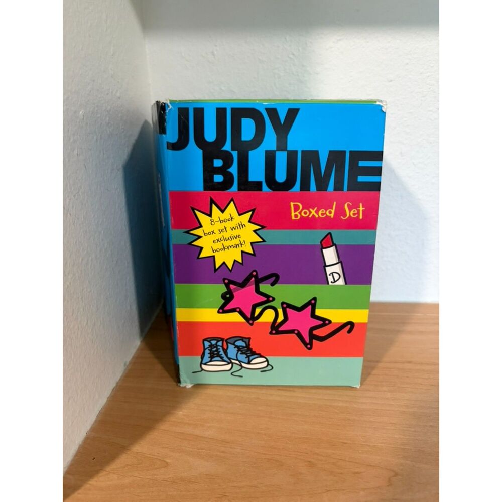 Judy Blume 8-Book Boxed Set w/ Slipcase | Complete Collection GUC